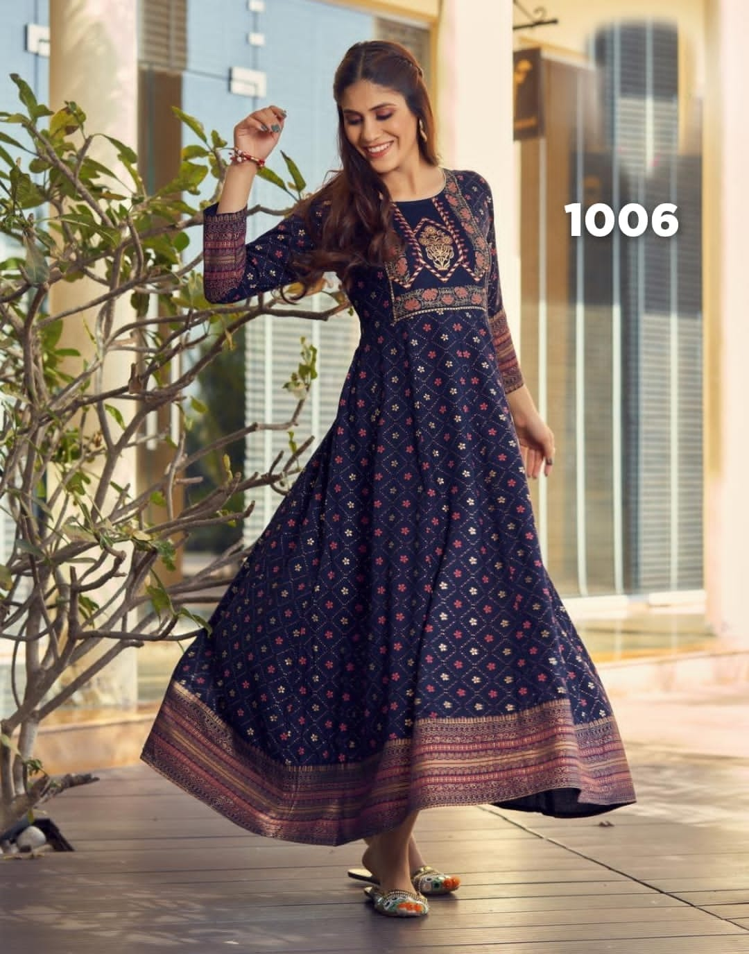 Anarkali 09 New Fancy Function Wear Wholesale Anarkali Kurtis Catalog